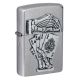 Zippo Dead Mans Hand Emblem Design Lighter